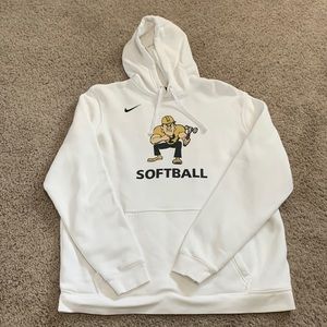 Purdue Softball Hoodie- Unisex Size Large